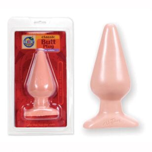 Classic anal dildo 6 inch beige