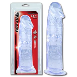 Dildo Perfect blue translucent 8.5 inches