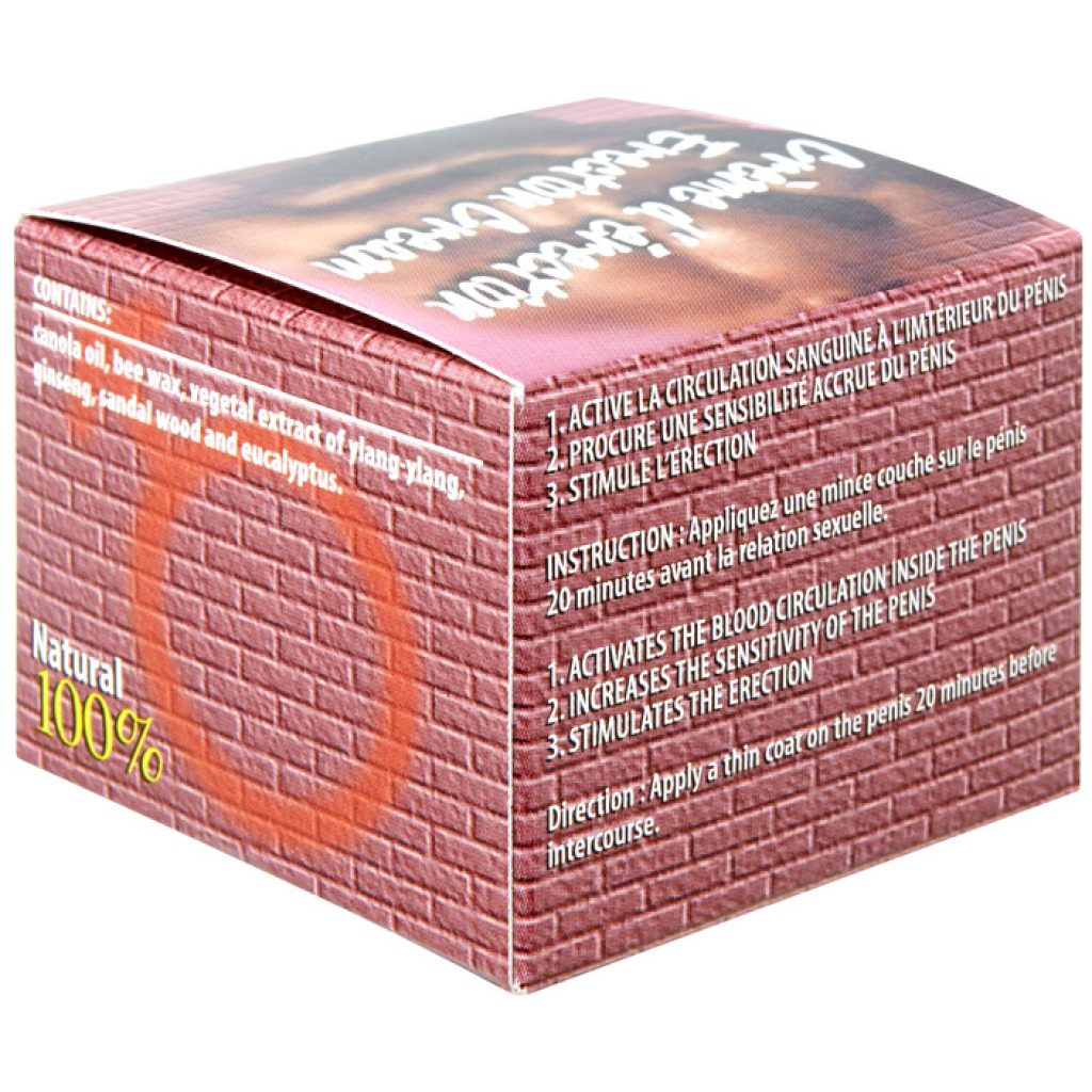 Erection cream