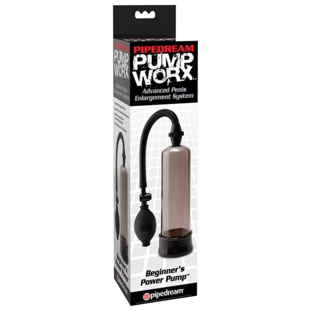 Pompe à pénis Beginner Power Worx noire – Image 5