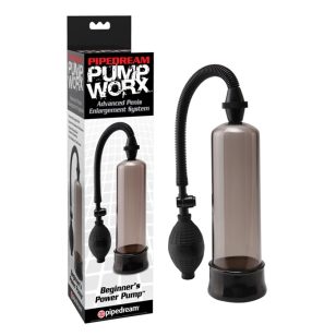 Pompe à pénis Beginner Power Worx noire