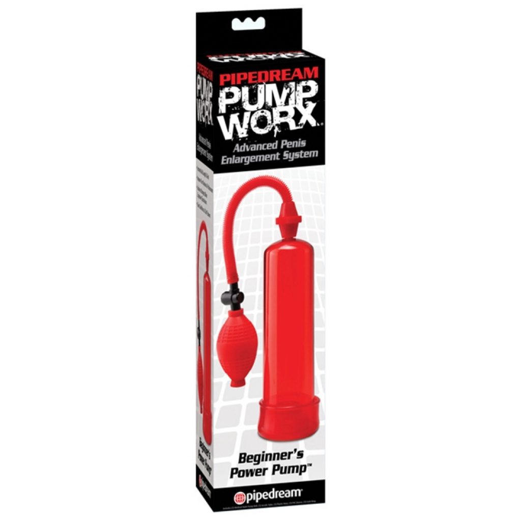 Beginner Power Worx red penis pump - Image 3