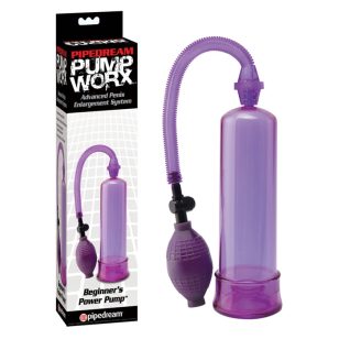 Pompe à pénis Beginner Power Worx violet