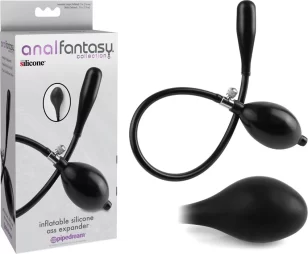 Inflatable silicone ass dildo anal