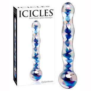 Icicles 8 glass dildo