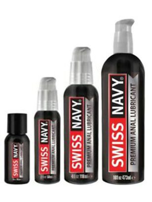 Swiss Navy anal lube silicone lubricant