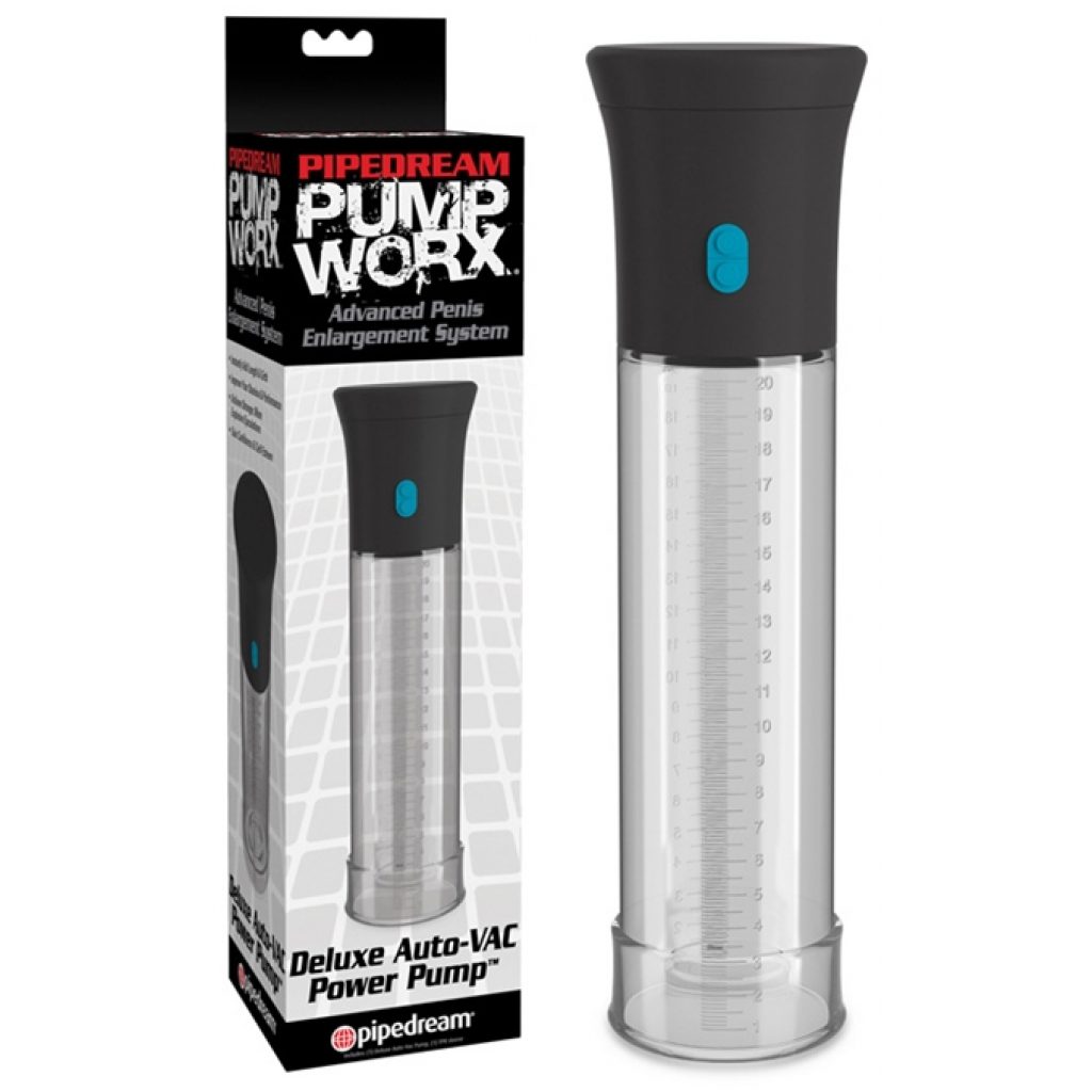 Pompe à pénis Deluxe Auto-Vac automatique noir