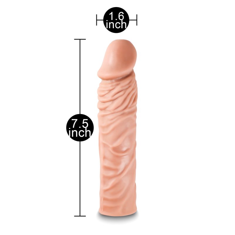Extension très malléable pour pénis 7.4 pouces – Image 4