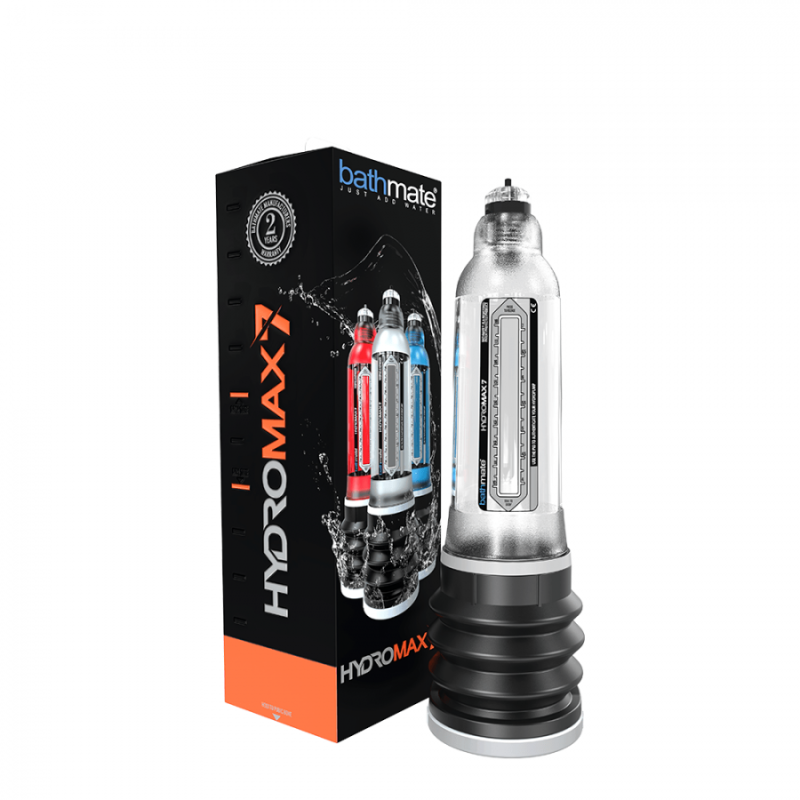 La pompe à pénis Bathmate Hydromax 7 aspire à améliorer la virilité en général.