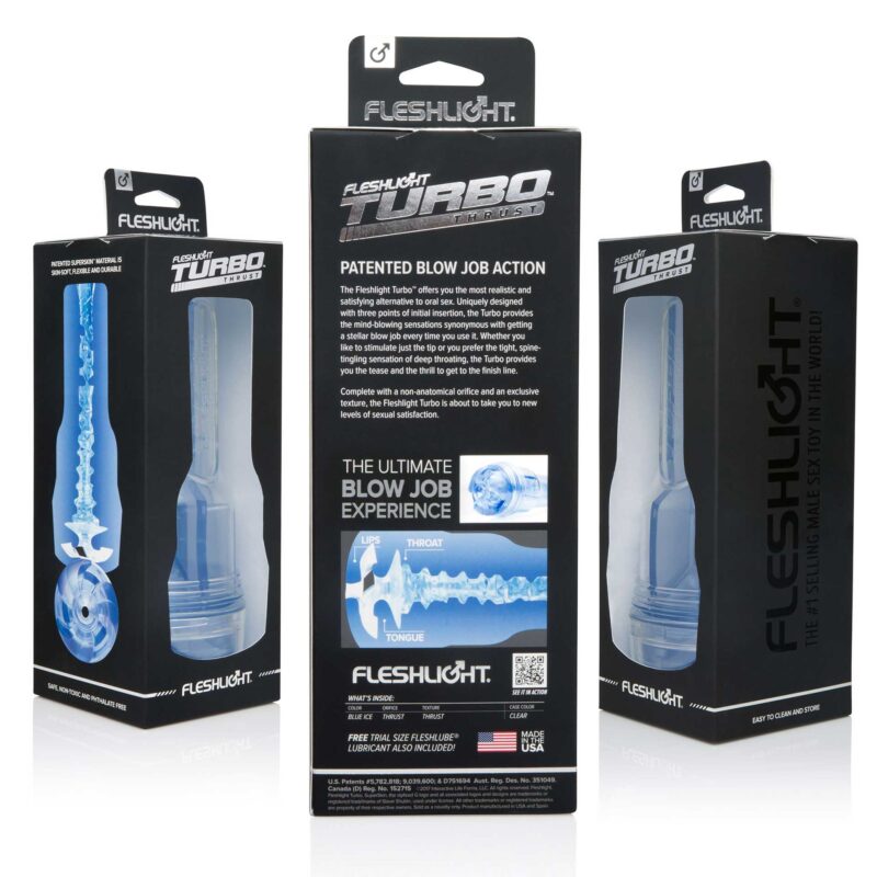 Masturbateur Fleshlight Turbo Blue Ice – Image 2