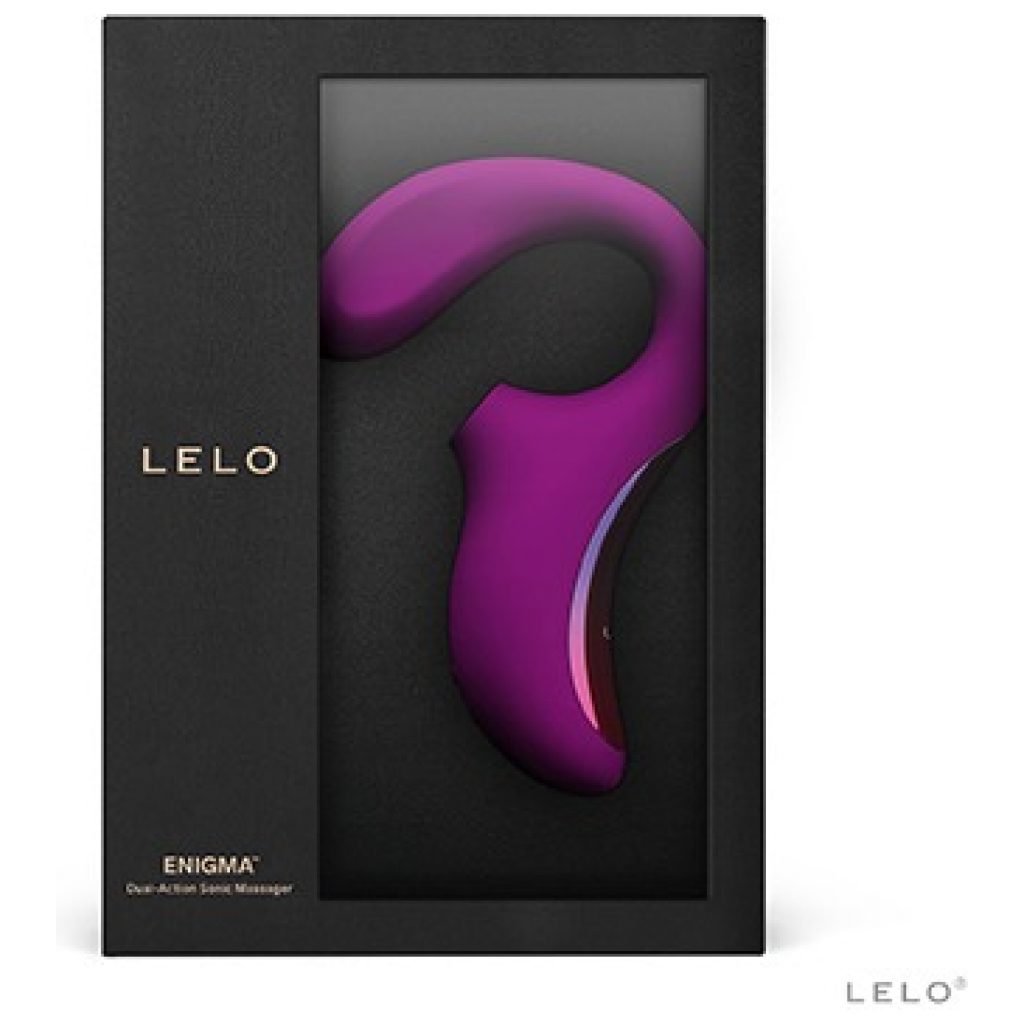 The Lelo Enigma Pink Stimulator is a luxurious dual action sonic vibrator.