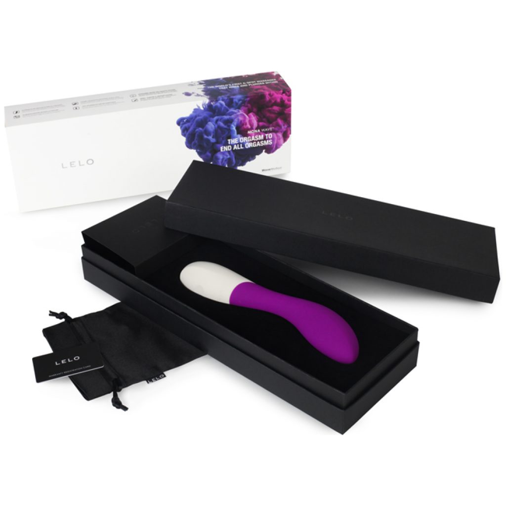 Vibrateur point g Lelo Mona Wave rose