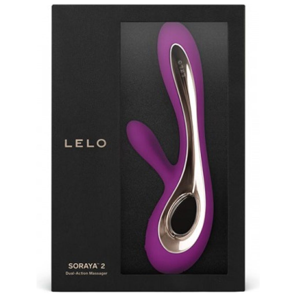 Ce Vibrateur double action Lelo Soraya 2 rose redéfinit la satisfaction totale.
