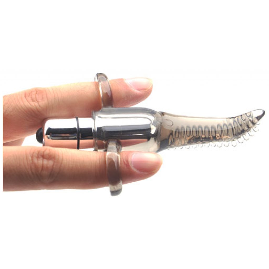 Vibrateur au doigt en forme de langue