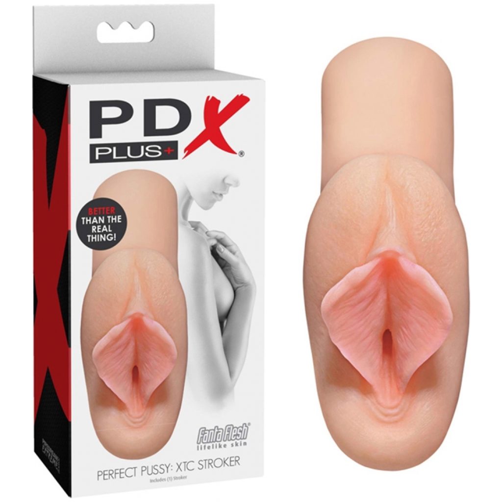 Better than the Real Thing, the Plus Perfect Pussy ultra-realistic stroker feels just as good as they look!