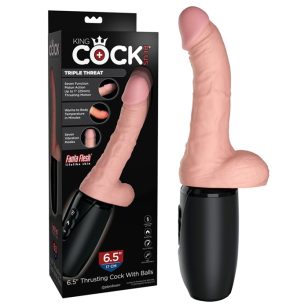 King Cock Plus realistic thrusting heated vibrator