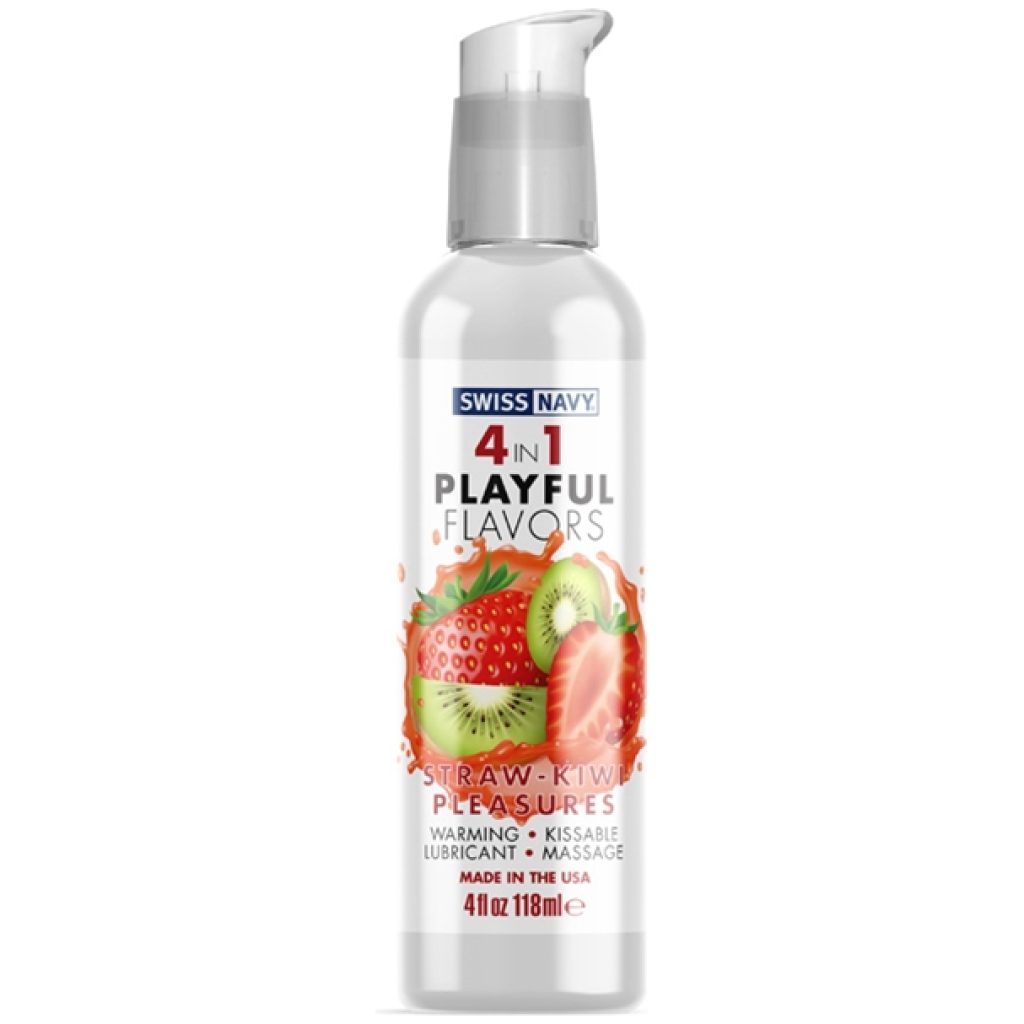 Lubrifiant fraise et kiwi 4 en 1 de Swiss Navy