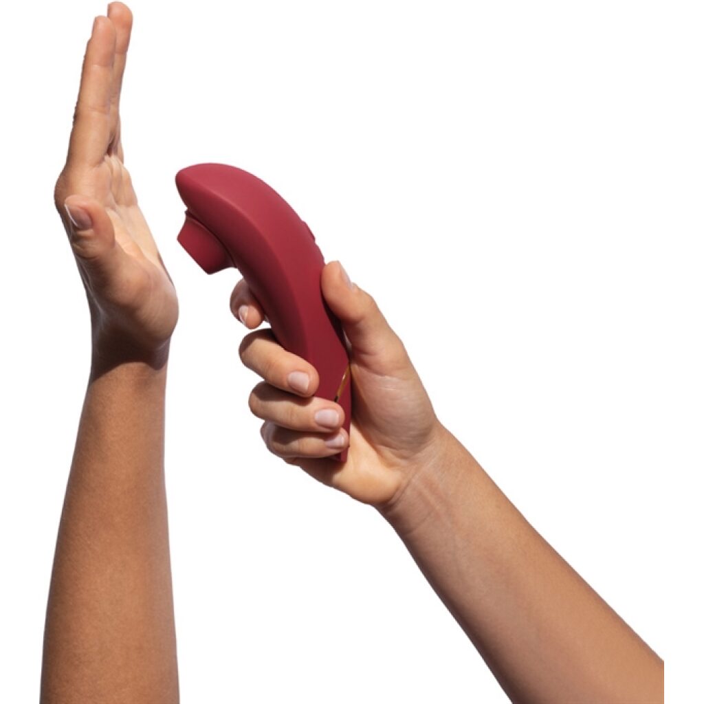 Womanizer Premium 2 bordeaux stimulateur clitoridien rechargeable