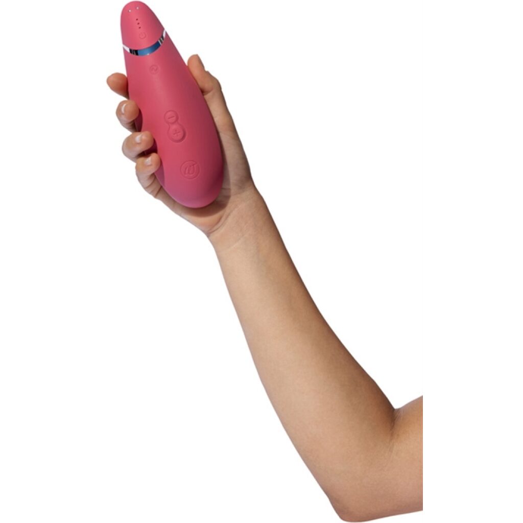 Womanizer Premium 2 framboise stimulateur clitoridien rechargeable