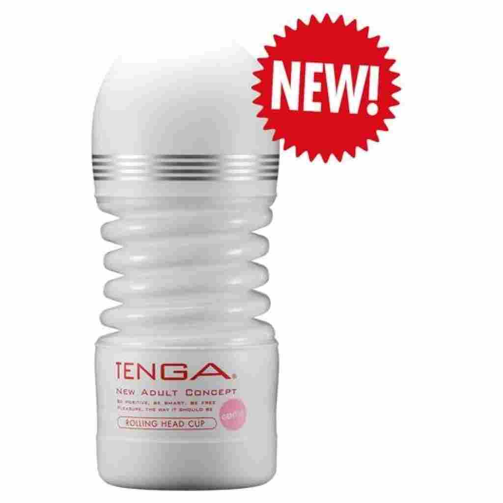 Masturbateur Tenga Rolling Head doux avec l'adoption d'un corps souple.