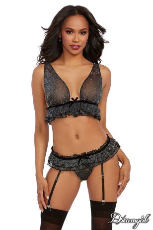 Dreamgirl sparkly metallic set