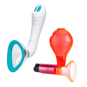 Pompe pour clitoris et pompe vaginale