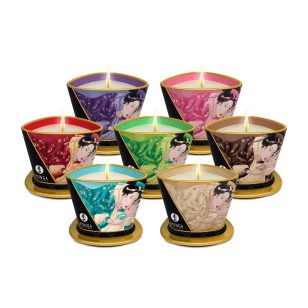 Shunga massage candle