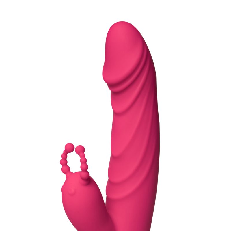 Vibrateur double action chauffant Pinky – Image 6