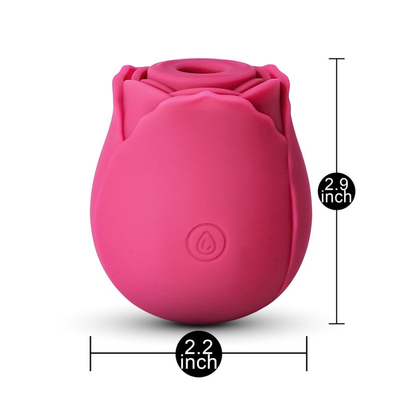 Rose red clitoral stimulator - Image 3