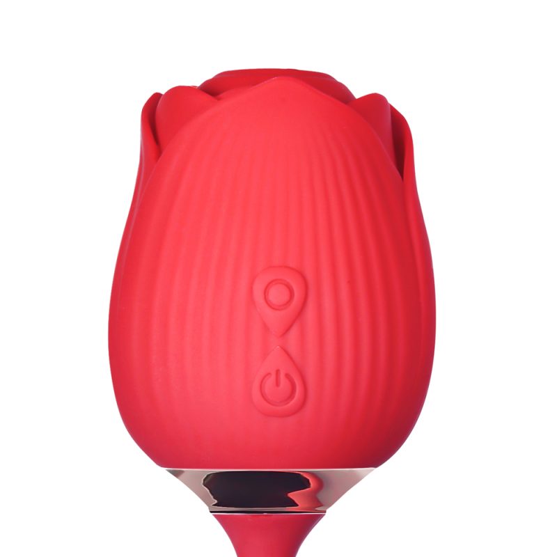 Pink clitoris stimulator with vibrator - Image 6