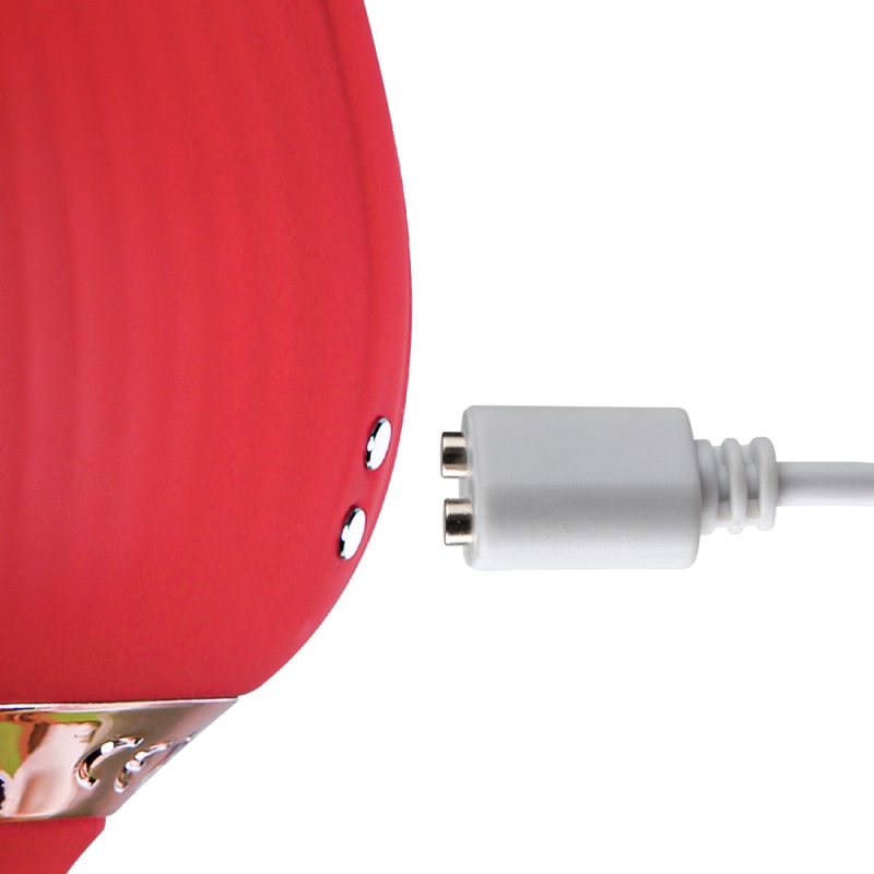 Pink clitoris stimulator with vibrator - Image 9
