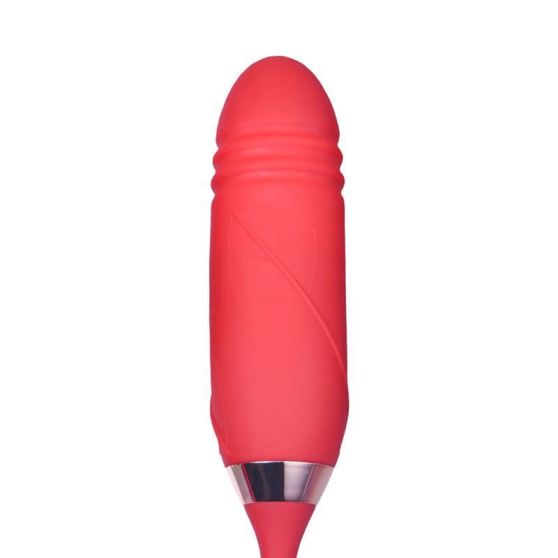 Pink clitoris stimulator with vibrator - Image 8