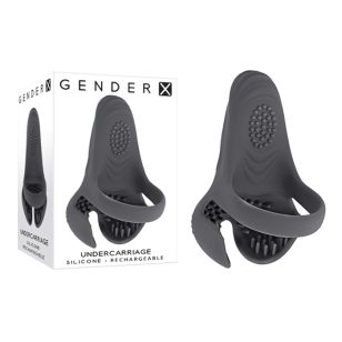 Undercarriage vibrating penis ring