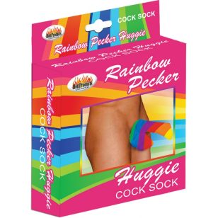 Rainbow penis sock