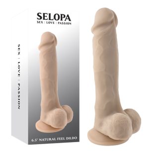 Natural Feel 6.5″ Realistic Dildo