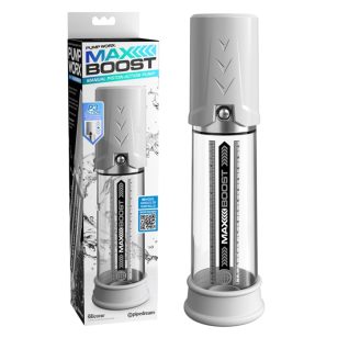 Pompe à pénis Worx Max Boost blanche