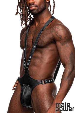 1PC Nubuck Leather Body Harness