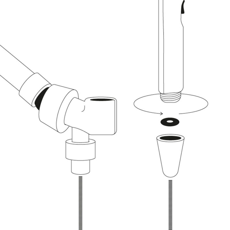 Shower Hose Mounting Kit - Image 5
