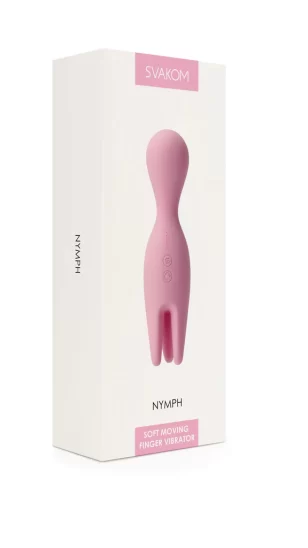 Vibrateur à doigt doux et mobile Nymph