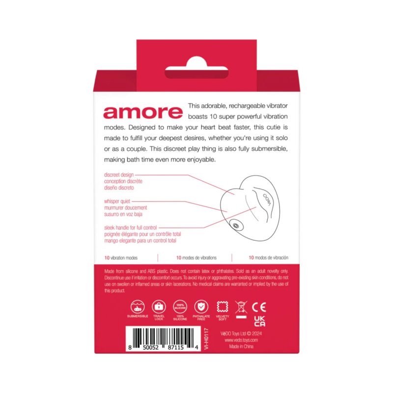 Vibrateur en forme de cœur VeDO AMORE – Image 11
