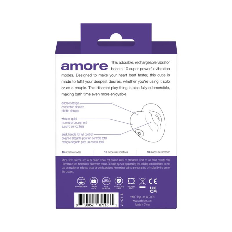 Vibrateur en forme de cœur VeDO AMORE – Image 12