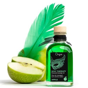 Warming lotion with flavour