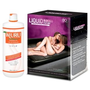Combo Massage Inflatable Bed & Nuru Gel