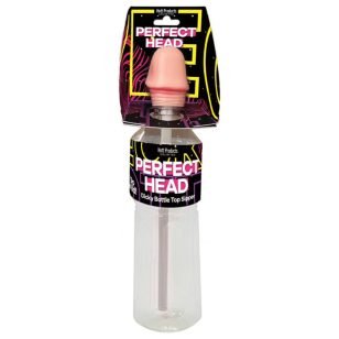 Bottle with penis head