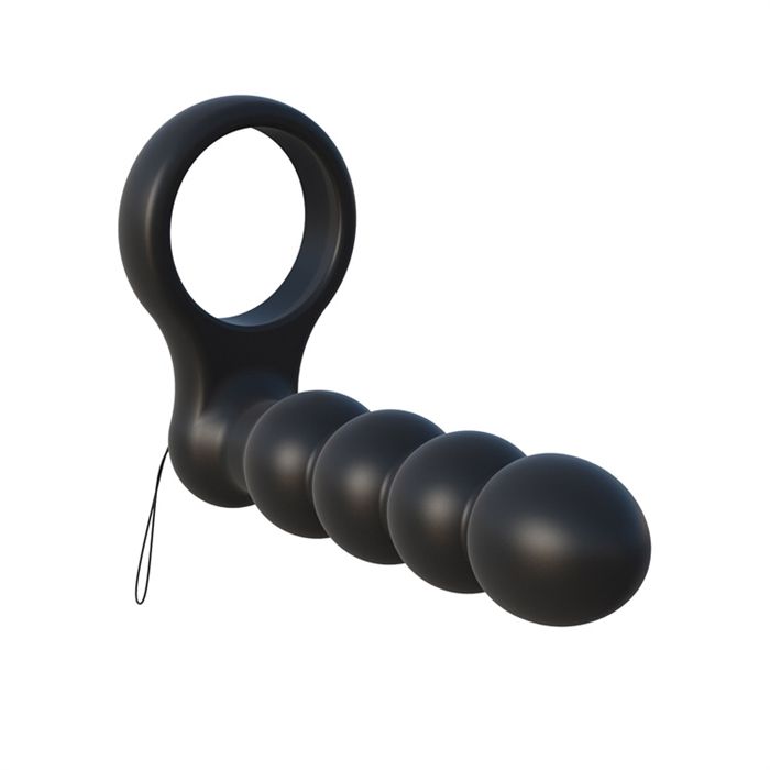 Anneau vibrant/vibrateur anal noir C-Ringz – Image 3
