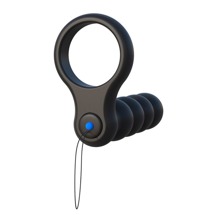 Anneau vibrant/vibrateur anal noir C-Ringz – Image 5