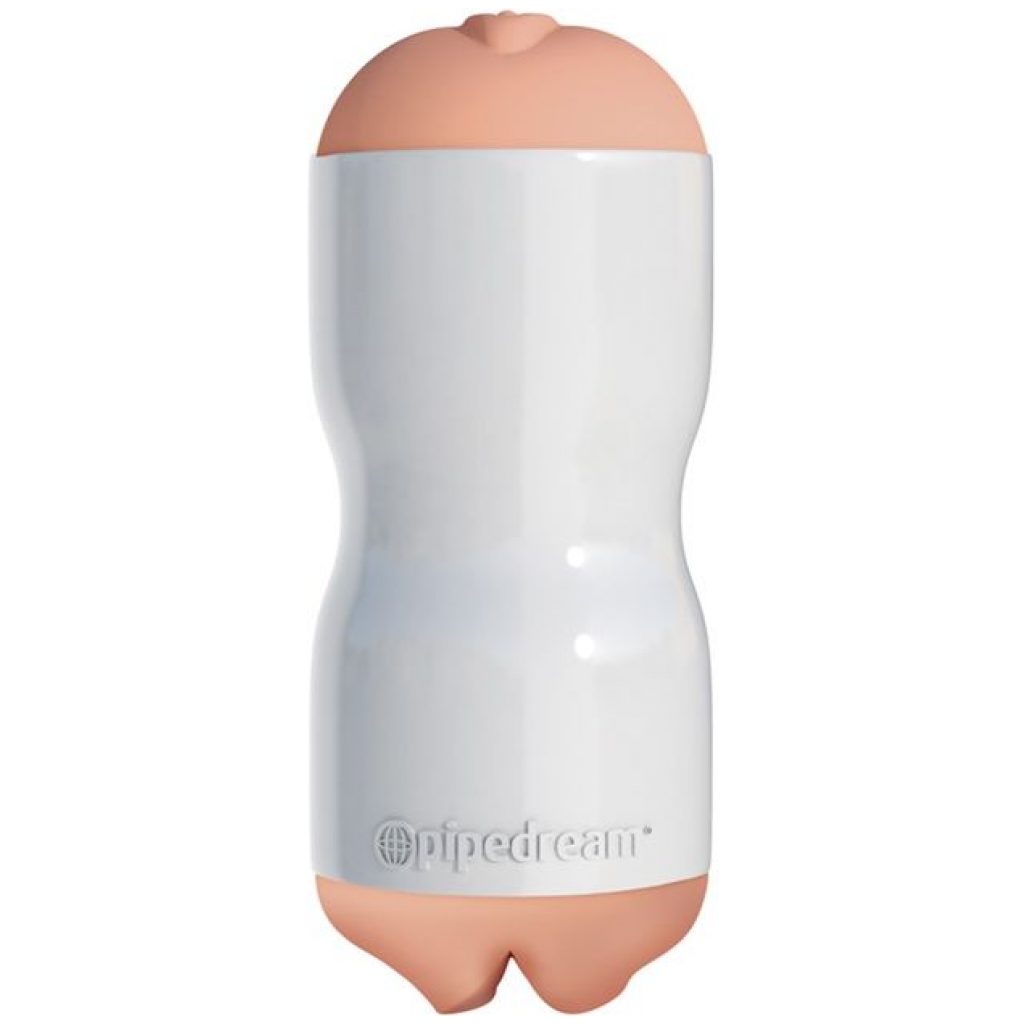 Masturbateur Tight Grip vagin et bouche (blanc) – Image 2