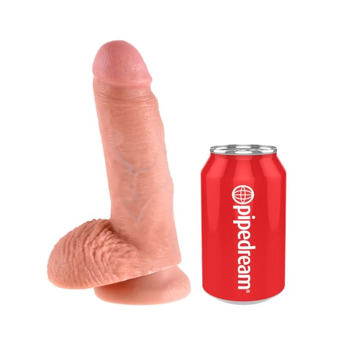 7 Inch Realistic King Cock Dildo with Suction Cup - Image 4
