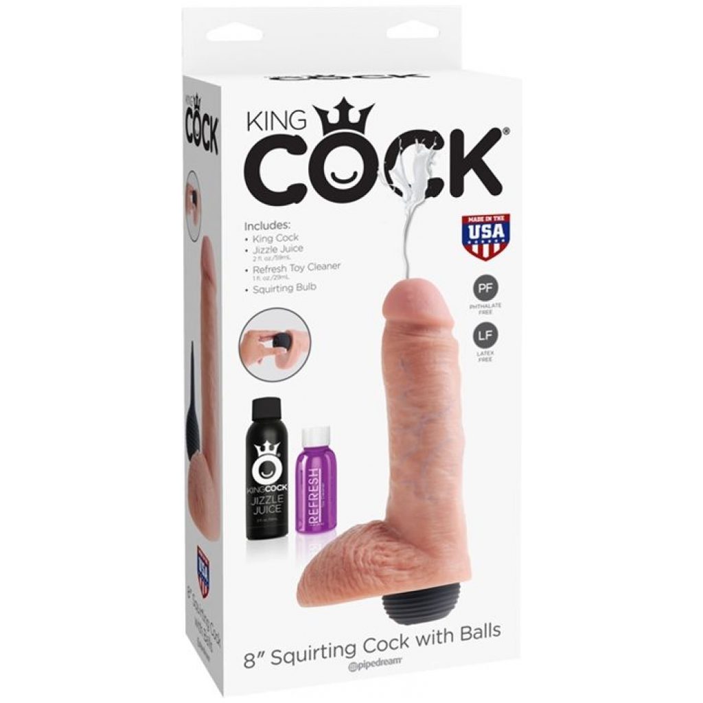 8 Inch realistic dildo King Cock that Squirt - Image 2