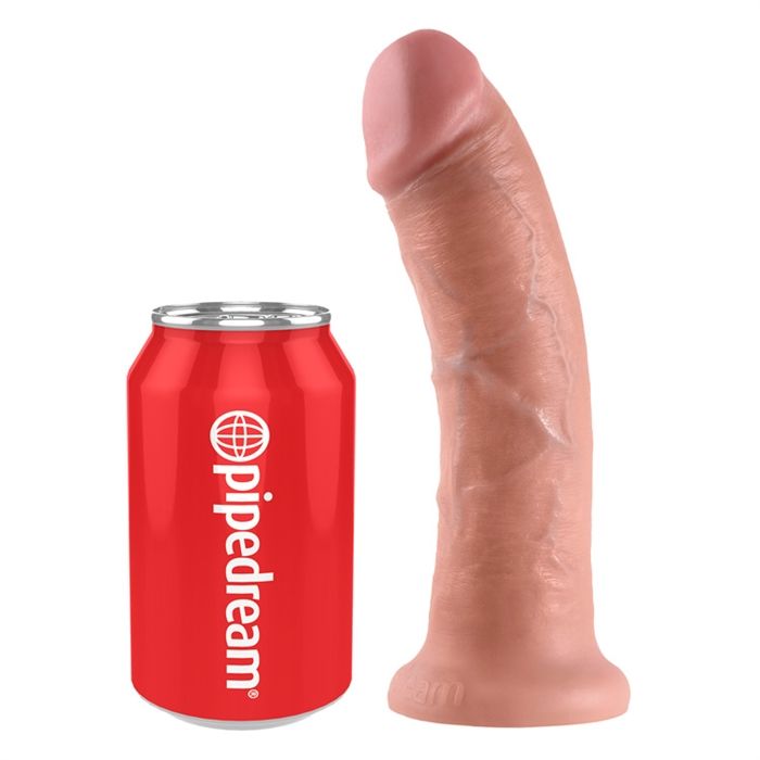 King Cock Realistic Dildo with Suction Cup 8 Inch - Image 3